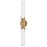 Hinkley Lighting Grace LED 30" Vanity, Textured Brass/Etched Opal - 51383THB