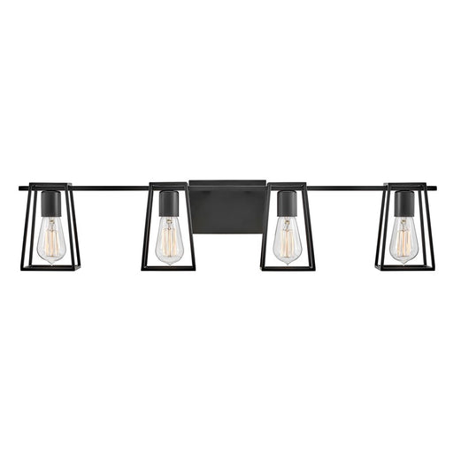 Hinkley Lighting Filmore 4 Light Vanity, Black - 5164BK