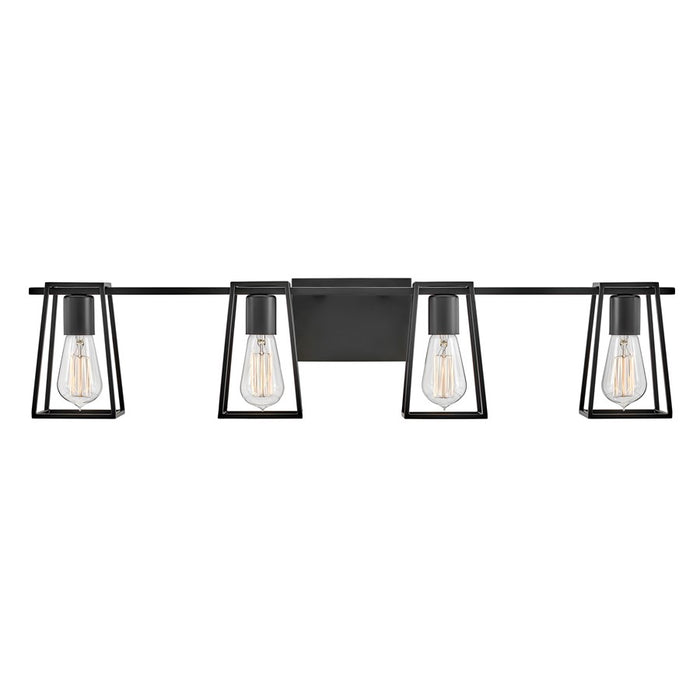 Hinkley Lighting Filmore 4 Light Vanity, Black - 5164BK