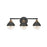 Hinkley Lighting Fletcher Interior Bath Vanity Bath Vanity Light | Black | Traditional Vanity Light Above the Bathroom Mirror | Damp Rated | 5172BK