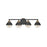 Hinkley Lighting Fletcher Interior Bath Vanity Bath Vanity Light | Black | Traditional Vanity Light Above the Bathroom Mirror | Damp Rated | 5172BK