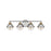 Hinkley Lighting Fletcher Interior Bath Vanity Bath Vanity Light | Black | Traditional Vanity Light Above the Bathroom Mirror | Damp Rated | 5172BK