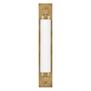 Hinkley Lighting Baylor LED 30" Vanity, Heritage Brass/Etched Opal - 52293HB