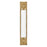 Hinkley Lighting Baylor LED 30" Vanity, Heritage Brass/Etched Opal - 52293HB
