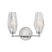Hinkley Lighting Ana 2 Light Small Vanity, Polished Nickel - 52482PN