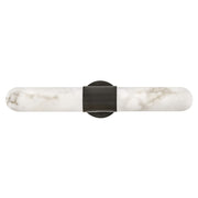 Hinkley Lighting Ibiza LED 24" Vanity, Black Oxide/Cloudstone - 52512BX-LED