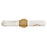 Hinkley Lighting Ibiza LED 24" Vanity, Heritage Brass/Cloudstone - 52512HB-LED