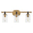 Hinkley Lighting Halstead 2-Light Vanity Light | Chrome Finish | Traditional Vanity Light Above the Bathroom Mirror | Hardwired Damp Rated | 52882CM