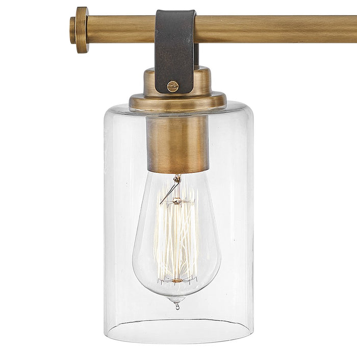 Hinkley Lighting Halstead 2-Light Vanity Light | Chrome Finish | Traditional Vanity Light Above the Bathroom Mirror | Hardwired Damp Rated | 52882CM