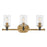 Hinkley Lighting Halstead 2-Light Vanity Light | Chrome Finish | Traditional Vanity Light Above the Bathroom Mirror | Hardwired Damp Rated | 52882CM
