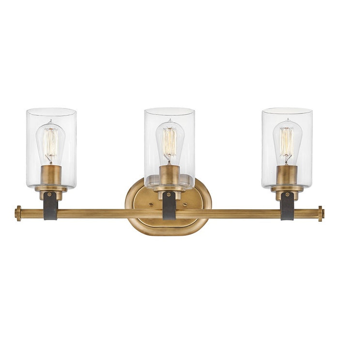 Hinkley Lighting Halstead 2-Light Vanity Light | Chrome Finish | Traditional Vanity Light Above the Bathroom Mirror | Hardwired Damp Rated | 52882CM