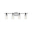 Hinkley Lighting Halstead 2-Light Vanity Light | Chrome Finish | Traditional Vanity Light Above the Bathroom Mirror | Hardwired Damp Rated | 52882CM