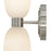 Hinkley Lighting Tallulah 2Lt Sconce, Polished Nickel/Etched Opal
