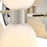 Hinkley Lighting Tallulah 4-Light Vanity Light | Polished Nickel | Etched Opal Glass Shade | Modern Vanity Light | Hardwired Damp Rated | 52962PN-LL