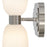 Hinkley Lighting Tallulah 4-Light Vanity Light | Polished Nickel | Etched Opal Glass Shade | Modern Vanity Light | Hardwired Damp Rated | 52962PN-LL