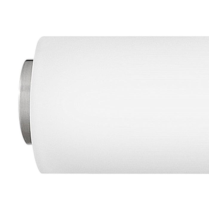 Hinkley Lighting Aiden 22" Vanity Light | Brushed Nickel Finish | Etched White Glass Shade | Modern Vanity Light Above the Bathroom Mirror | 53062BN
