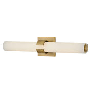 Hinkley Lighting Aiden 22" LED Vanity, Lacquered Brass/Etched White - 53062LCB