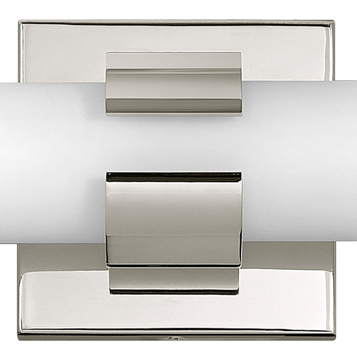 Hinkley Lighting Aiden 22" Vanity Light | Polished Nickel Finish | Modern Vanity Light Above the Bathroom Mirror | Damp Rated Installation | 53062PN