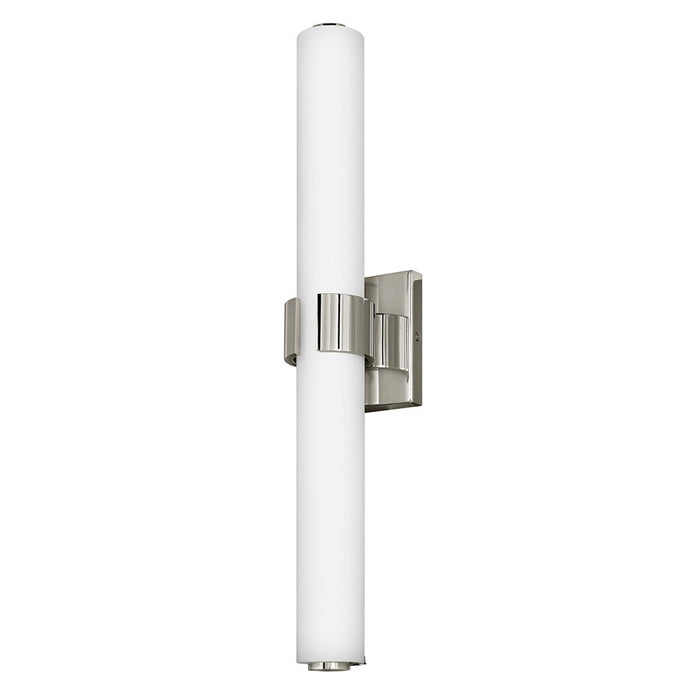 Hinkley Lighting Aiden 22" Vanity Light | Polished Nickel Finish | Modern Vanity Light Above the Bathroom Mirror | Damp Rated Installation | 53062PN