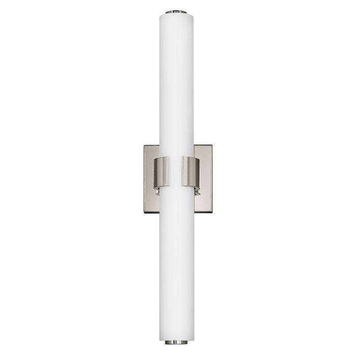 Hinkley Lighting Aiden 22" Vanity Light | Polished Nickel Finish | Modern Vanity Light Above the Bathroom Mirror | Damp Rated Installation | 53062PN