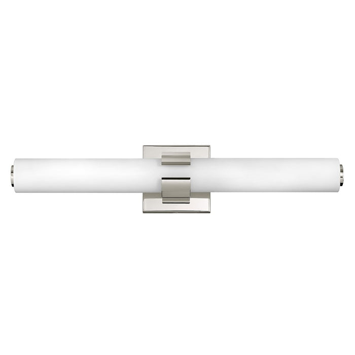 Hinkley Lighting Aiden 22" Vanity Light | Polished Nickel Finish | Modern Vanity Light Above the Bathroom Mirror | Damp Rated Installation | 53062PN