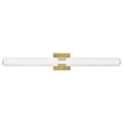 Hinkley Lighting Aiden 31" LED Vanity, Lacquered Brass/Etched White - 53063LCB