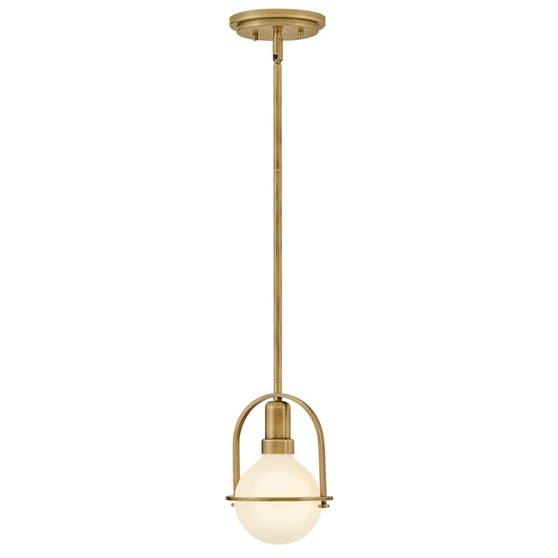 Hinkley Lighting Somerset 1Lt 6" Convertible Semi-Flush Mount,Brass