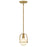 Hinkley Lighting Somerset 1Lt 6" Convertible Semi-Flush Mount,Brass - 53771HB