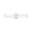 Hinkley Lighting Eos Vanity Light | Black | Etched Glass Shade | Modern Vanity Light Above the Bathroom Mirror | Damp Rated Installation | 53860BK