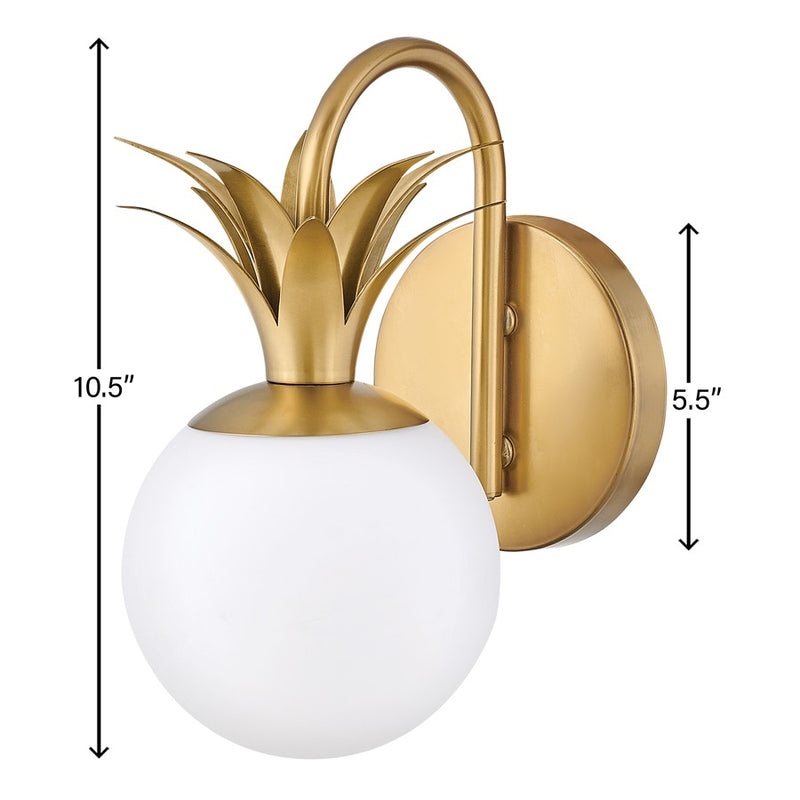 Hinkley Lighting Palma 1 Light Wall Sconce