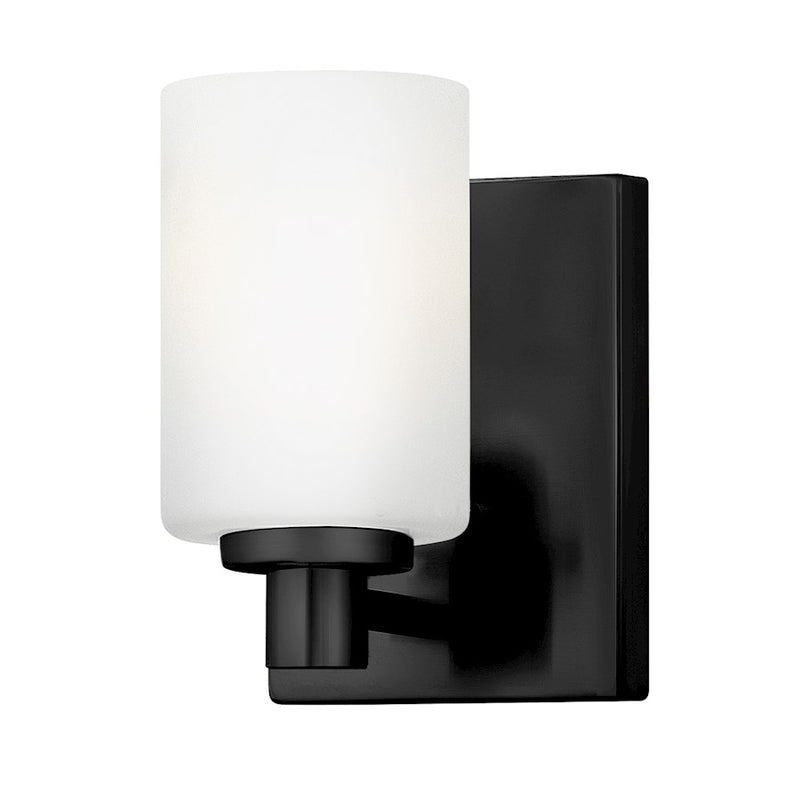 Hinkley Lighting Karlie 1 Light Small Sconce, Black