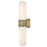 Hinkley Lighting Cotes 2Lt LED Sconce, Lacquered Brass/Etched Opal - 55182LCB