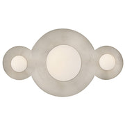 Hinkley Lighting Rhea LED 10" Vanity, Polished Nickel/Etched Opal - 55250PN