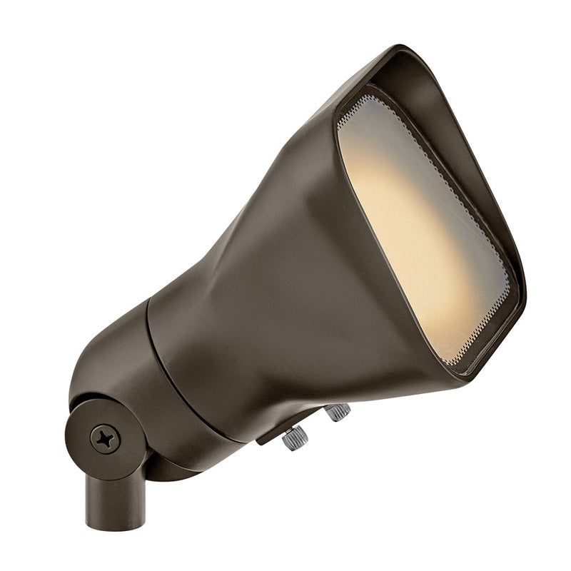 Hinkley Lighting Accent FloodLt 1Lt Landscape Accent, Bronze/Frosted