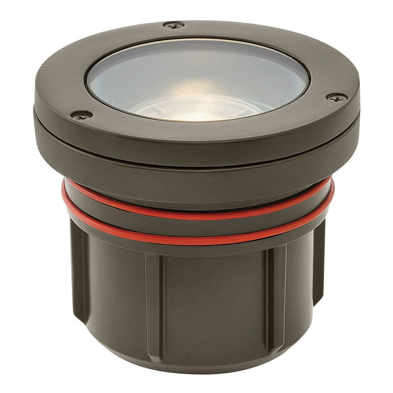 Hinkley Well Landscape Accent/30K/Flat Top, Bronze/Clear Lens - 55702BZ-LMA30K