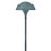 Hinkley Mushroom 1Lt 120v Path Light, Verde/Clear Polycarbonate - 56000VE