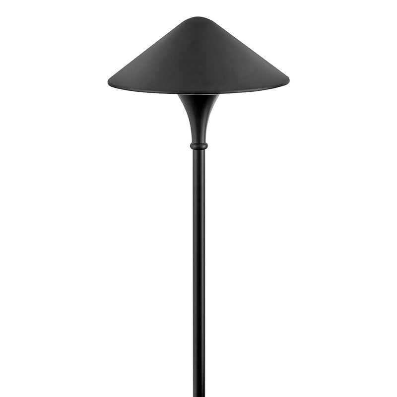 Hinkley Lighting Apex 1Lt Landscape Path, Black/Clear Polycarbonate