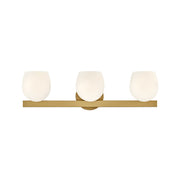Hinkley Lighting Mae 3 Light Medium Vanity, Lacquered Brass - 57023LCB-LL