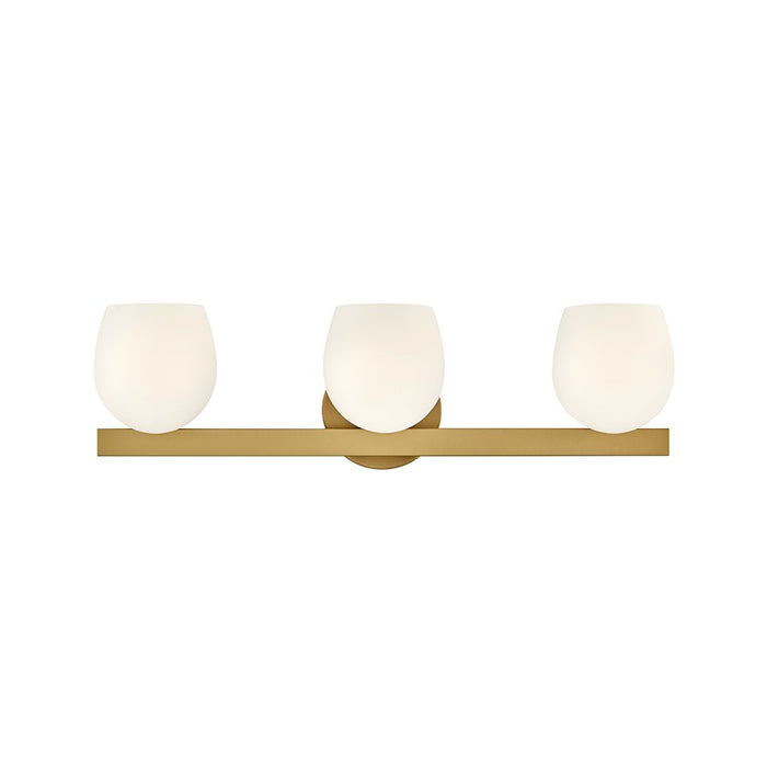 Hinkley Lighting Mae 3 Light Medium Vanity, Lacquered Brass - 57023LCB-LL
