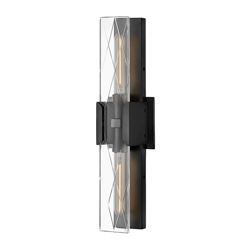 Hinkley Lighting Monte 2 Light Large Sconce, Black Oxide