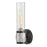 Hinkley Lighting Ellison 1 Light Vanity, Black/Nickel/Clear - 57080BK-BN