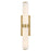 Hinkley Lighting Lottie LED Vanity, Brass/Etched Opal Holophane - 57432LCB