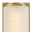 Hinkley Lighting Devon Sconce, Lacquered Brass/Etched Pattern
