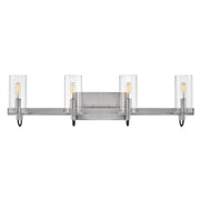 Hinkley Lighting Ryden 4 Light Vanity, Brushed Nickel/Clear - 58064BN