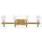 Hinkley Lighting Ryden 4 Light Vanity, Heritage Brass/Clear - 58064HB