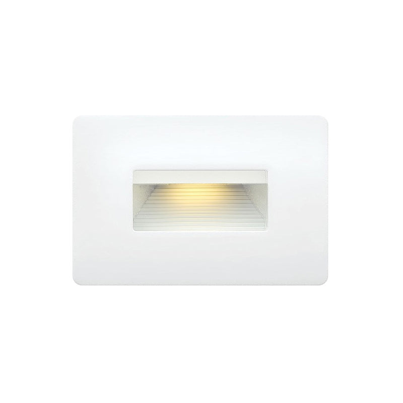 Hinkley Luna 4.5in LED Step Light | Contemporary Satin Black Die Cast | Outdoor Stair & Pathway Lighting | 240 Lumens 3000K 90 CRI | Model 58508SK3K