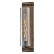 Hinkley Lighting Sawyer 1 Light Vanity, Sequoia/Clear Seedy - 5941SQ-LL