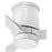 Hinkley Lighting Hover Flush LED Fan, Matte White