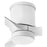 Hinkley Lighting Hover Flush LED Fan, Matte White