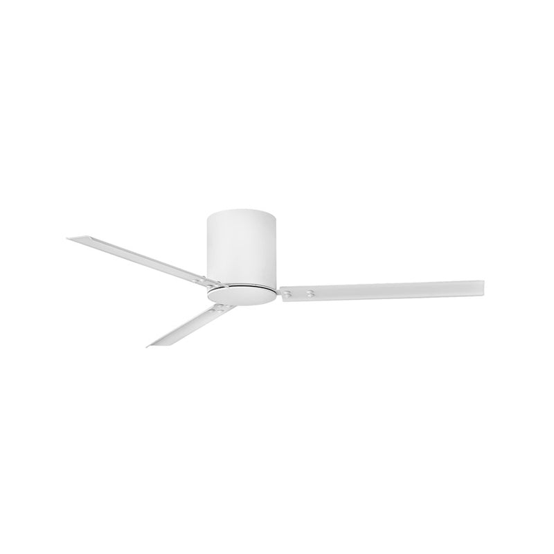 Hinkley Fan Indy Flush 58" Smart Fan, Matte White/White